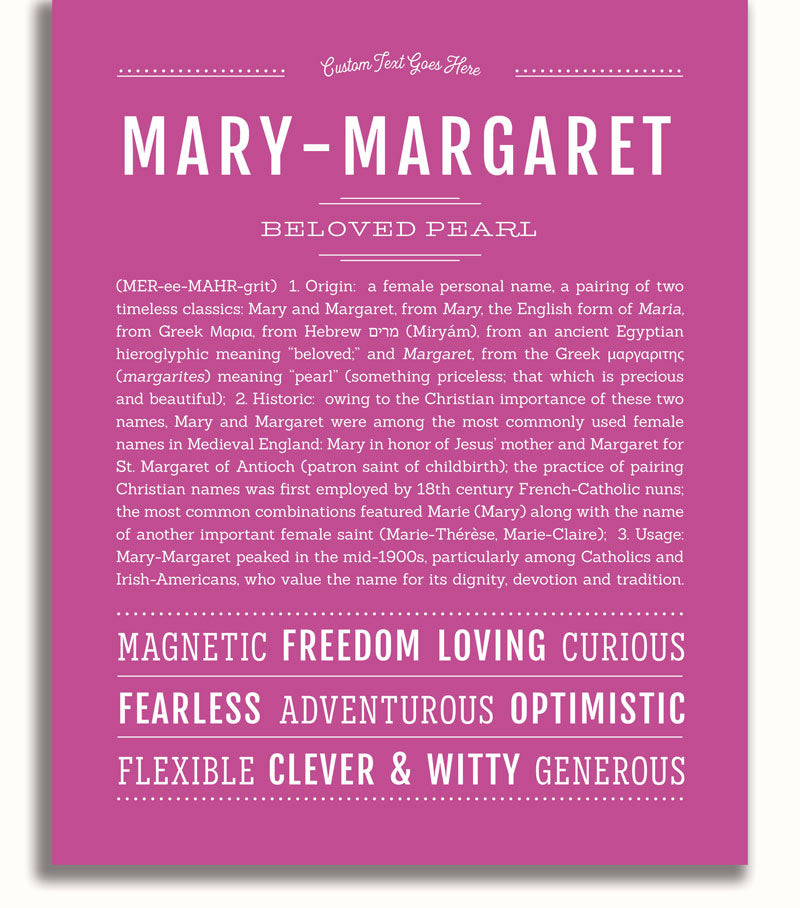 Frame Options | Dark Pink | White Frame, Matted