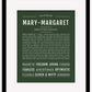Marymargaret | Name Art Print