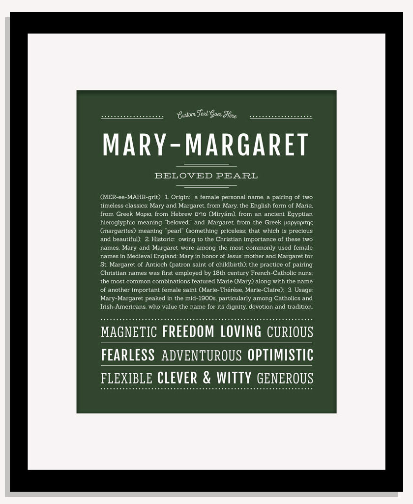 Marymargaret | Name Art Print