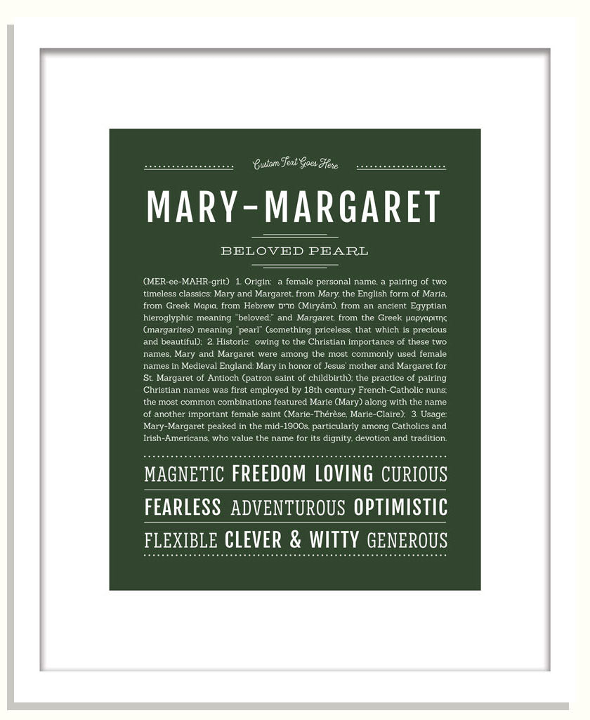 Marymargaret | Name Art Print