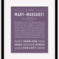 Marymargaret | Name Art Print