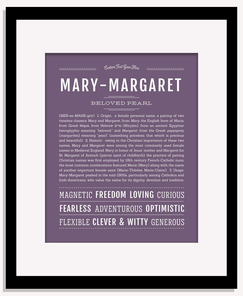 Marymargaret | Name Art Print