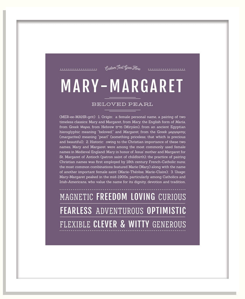 Marymargaret | Name Art Print