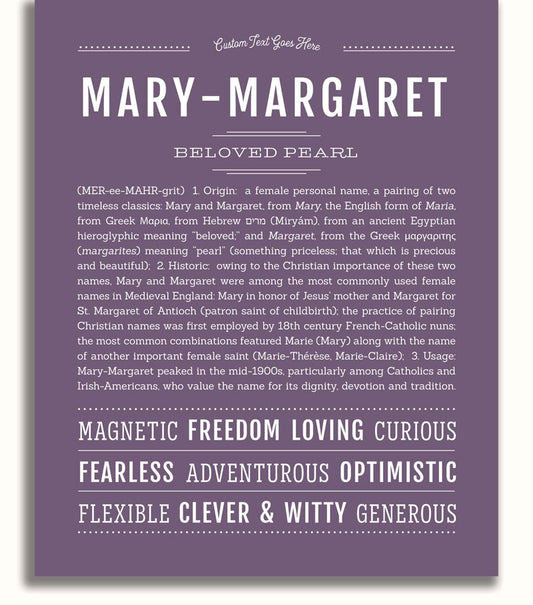Frame Options | Deep Purple | White Frame, Matted