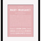 Marymargaret | Name Art Print