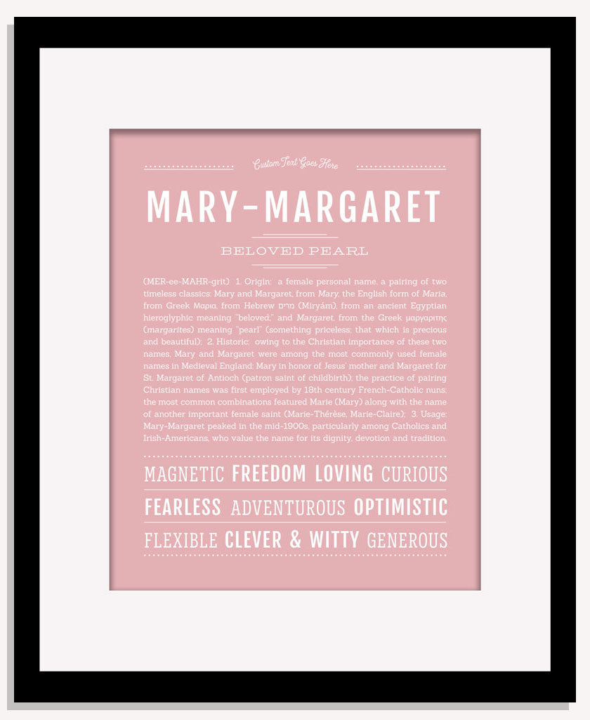 Marymargaret | Name Art Print