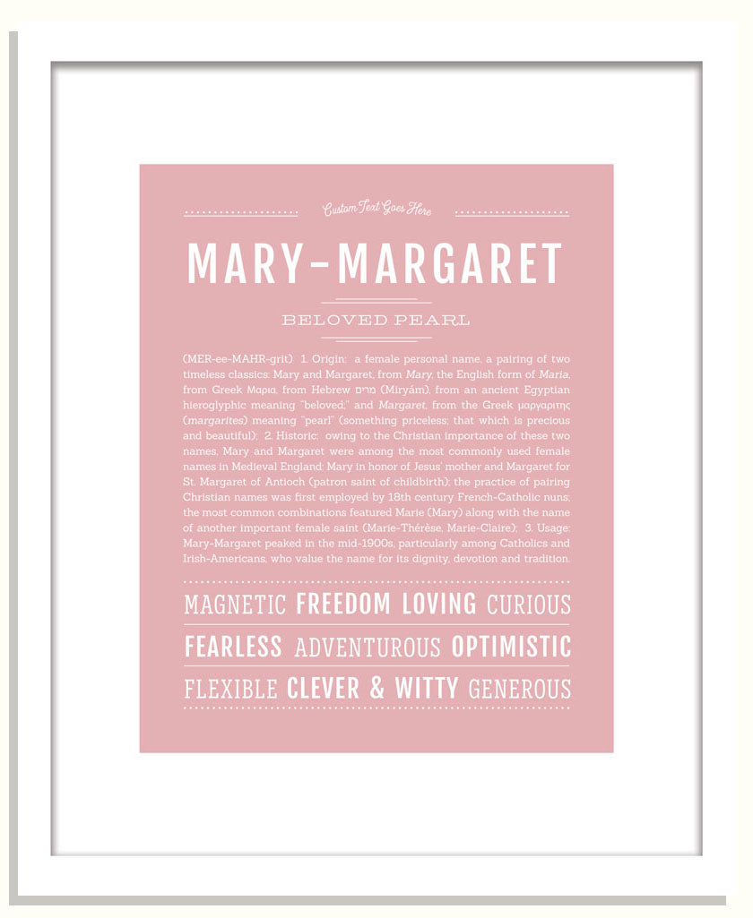Marymargaret | Name Art Print