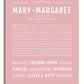 Frame Options | Dusty Rose | White Frame, Matted