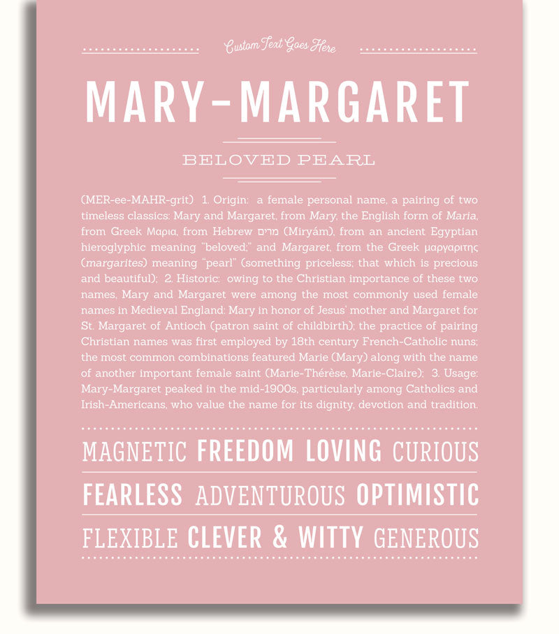 Frame Options | Dusty Rose | White Frame, Matted