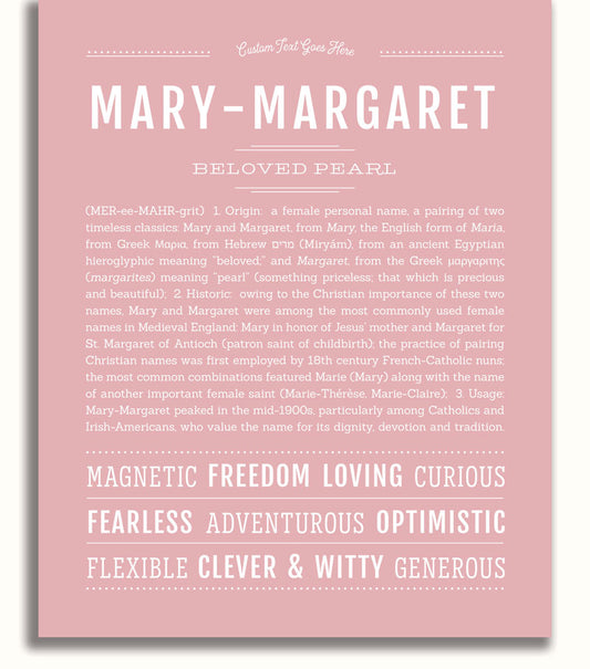 Frame Options | Dusty Rose | White Frame, Matted