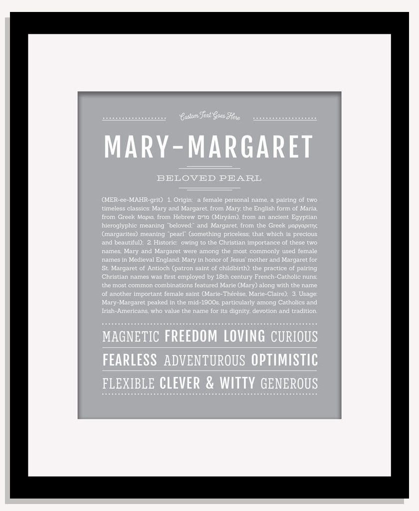 Marymargaret | Name Art Print