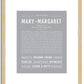 Marymargaret | Name Art Print