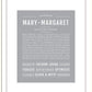 Marymargaret | Name Art Print
