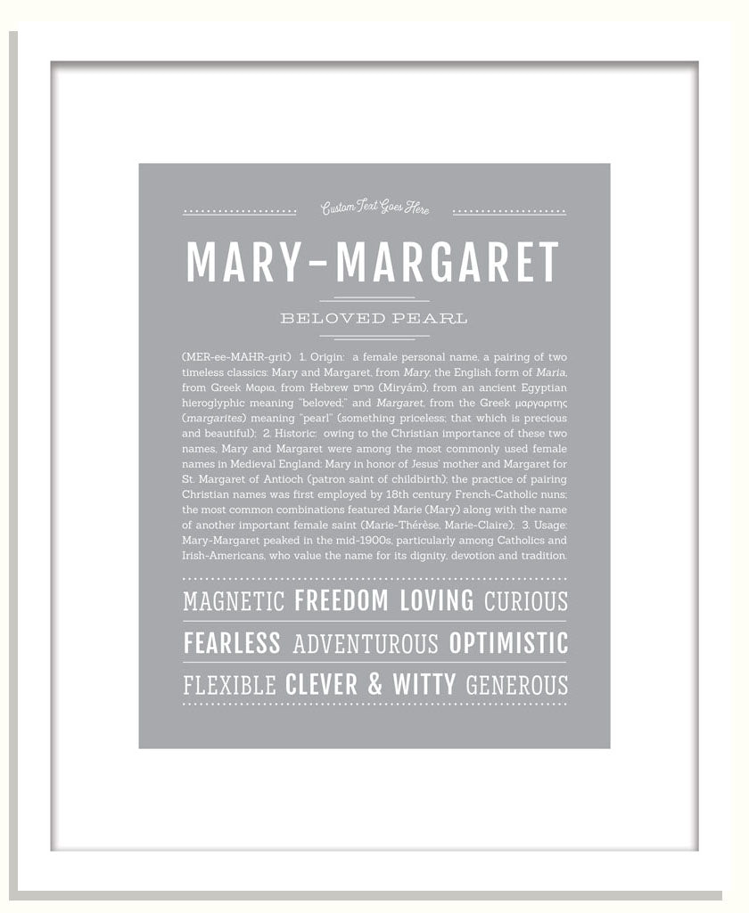 Marymargaret | Name Art Print