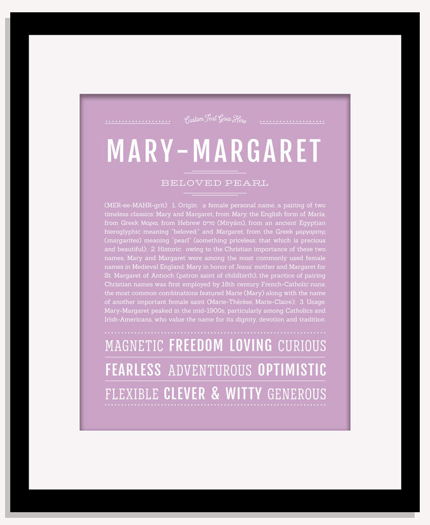 Marymargaret | Name Art Print