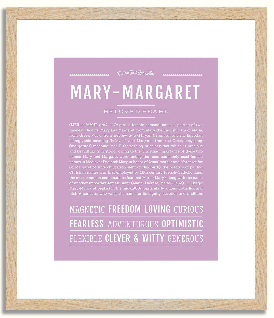 Marymargaret | Name Art Print