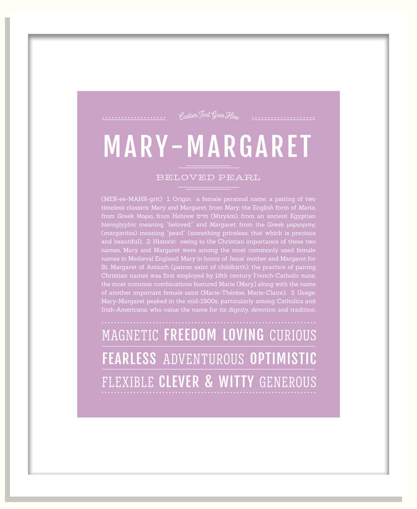 Marymargaret | Name Art Print