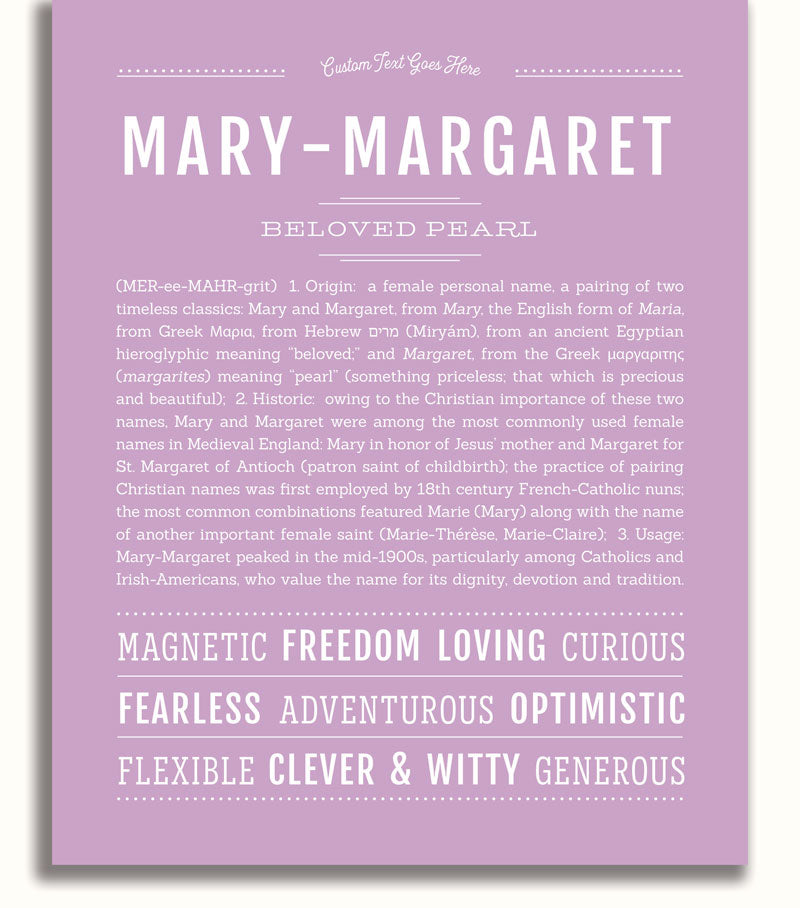 Frame Options | Lilac | White Frame, Matted