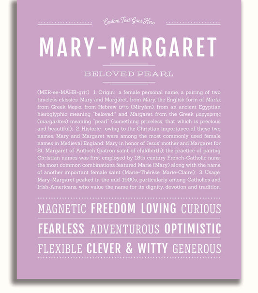 Frame Options | Lilac | White Frame, Matted