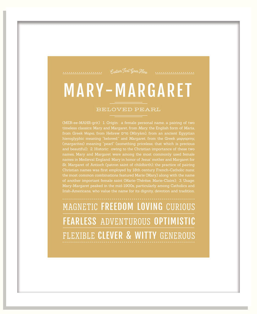 Marymargaret | Name Art Print