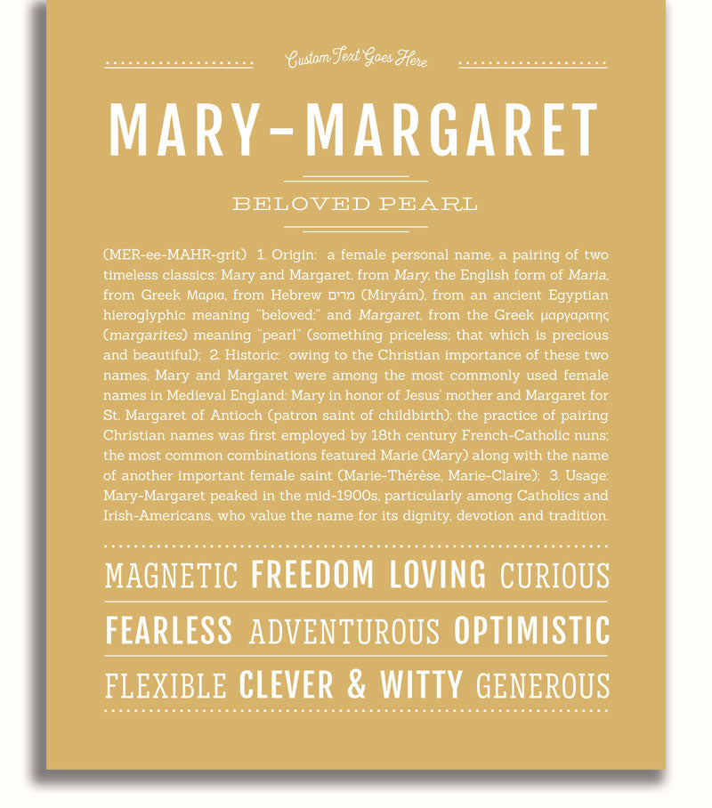 Frame Options | Matte Gold | White Frame, Matted