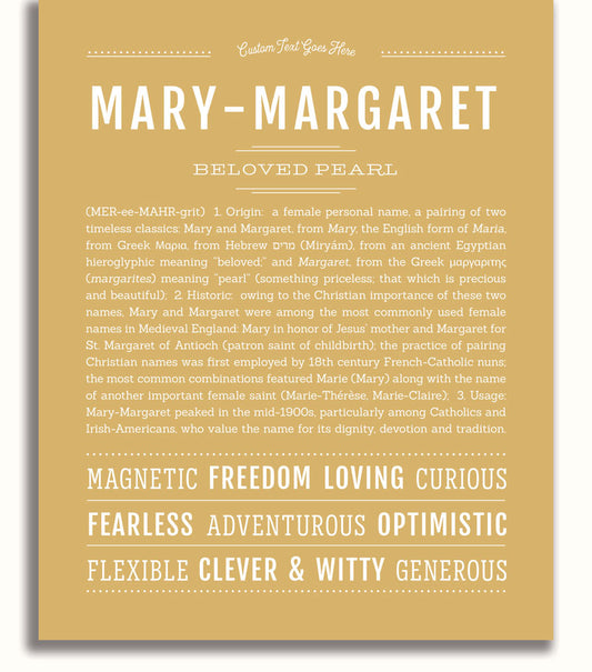 Frame Options | Matte Gold | White Frame, Matted