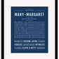 Marymargaret | Name Art Print