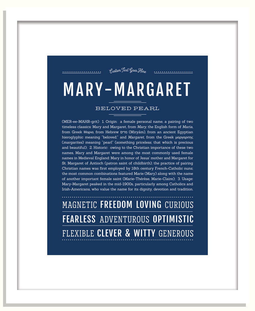 Marymargaret | Name Art Print