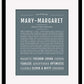 Marymargaret | Name Art Print