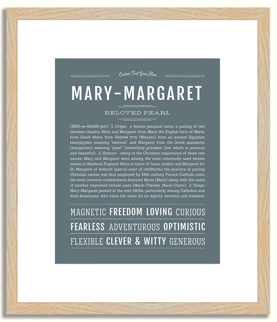 Marymargaret | Name Art Print