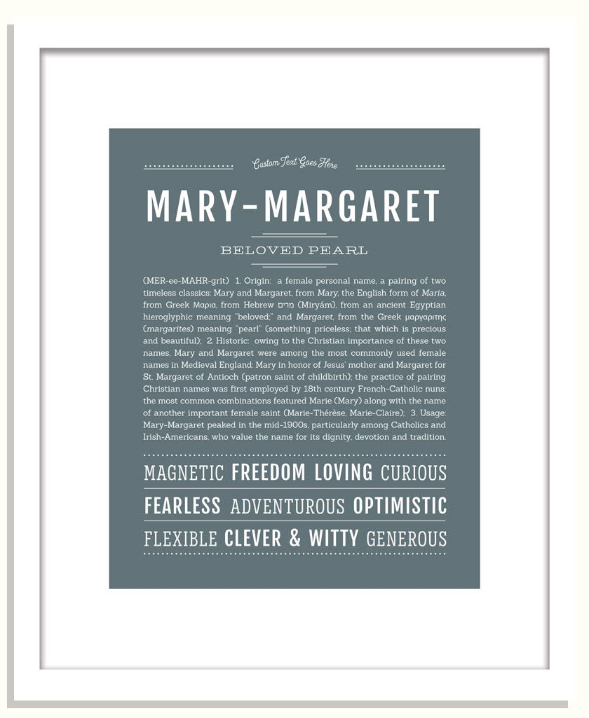 Marymargaret | Name Art Print