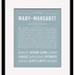 Marymargaret | Name Art Print