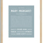 Marymargaret | Name Art Print