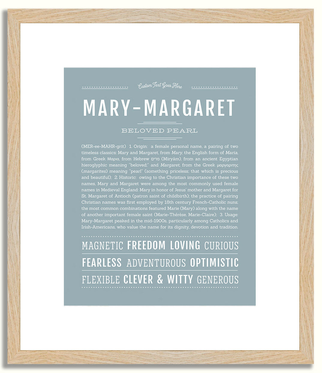 Marymargaret | Name Art Print
