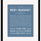Marymargaret | Name Art Print