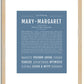Marymargaret | Name Art Print