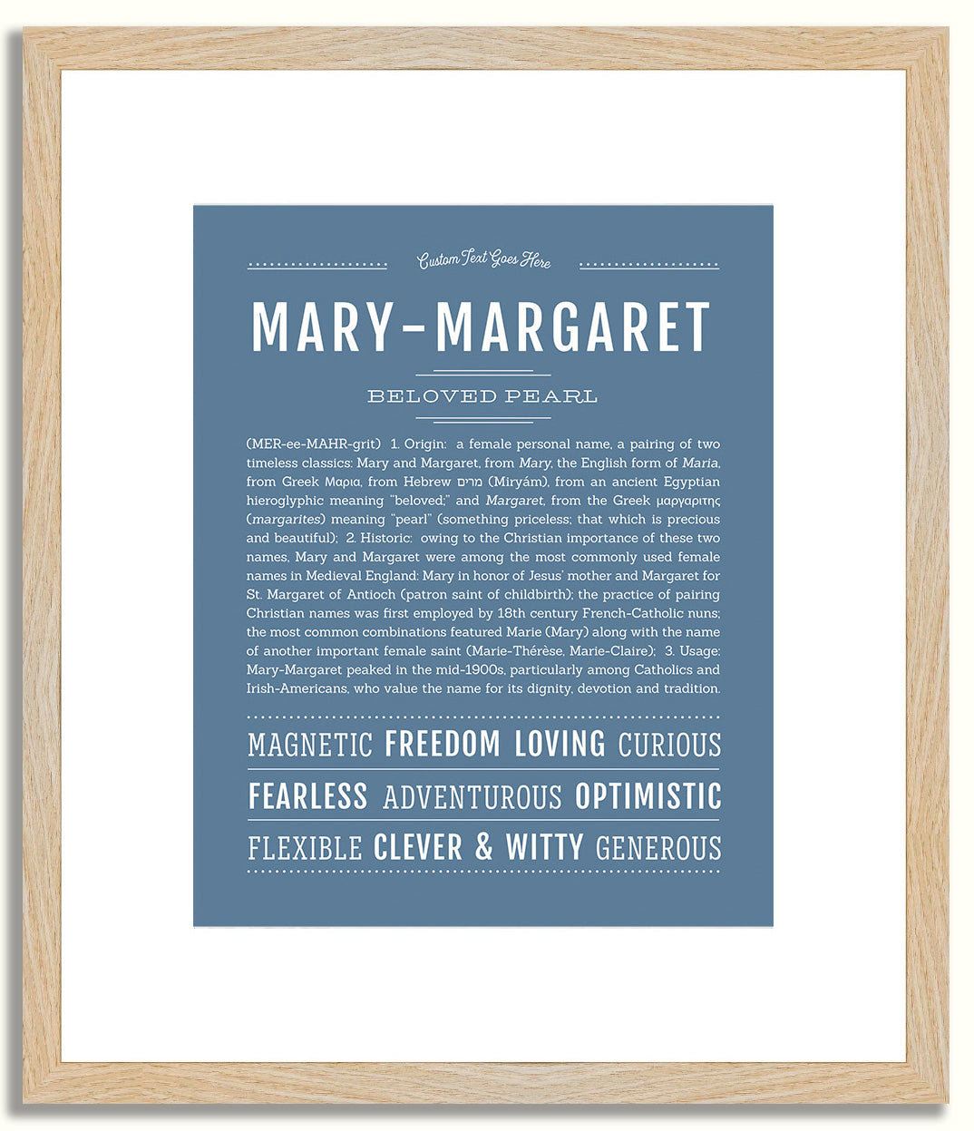 Marymargaret | Name Art Print