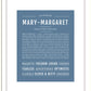Marymargaret | Name Art Print