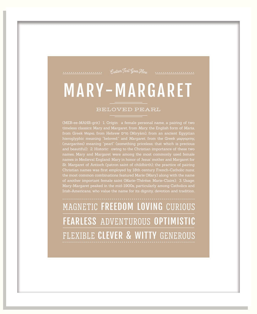 Marymargaret | Name Art Print