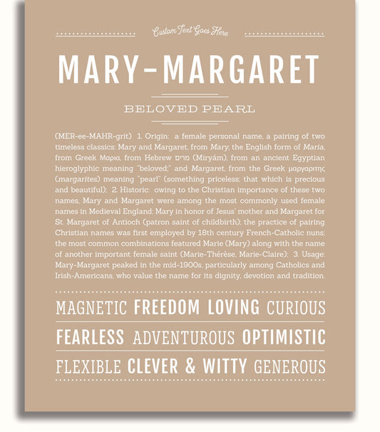 Frame Options | Tan | White Frame, Matted