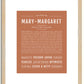 Marymargaret | Name Art Print