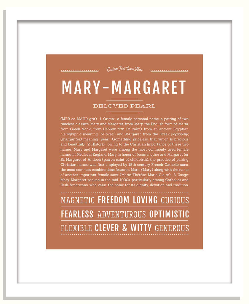Marymargaret | Name Art Print