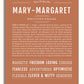 Frame Options | Terra Cotta | White Frame, Matted