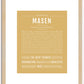 Masen | Name Art Print