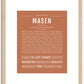 Masen | Name Art Print