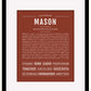 Frame Options | Bordeaux | Maple Frame, Matted