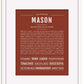 Frame Options | Bordeaux | Black Frame, Matted