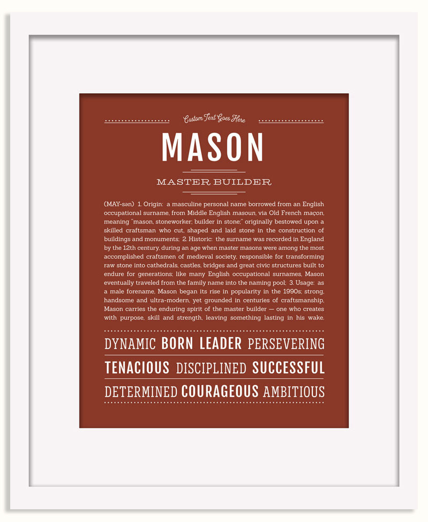 Frame Options | Bordeaux | Black Frame, Matted