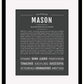 Frame Options | Charcoal Gray | Maple Frame, Matted