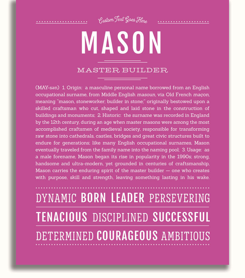 Frame Options | Dark Pink | White Frame, Matted